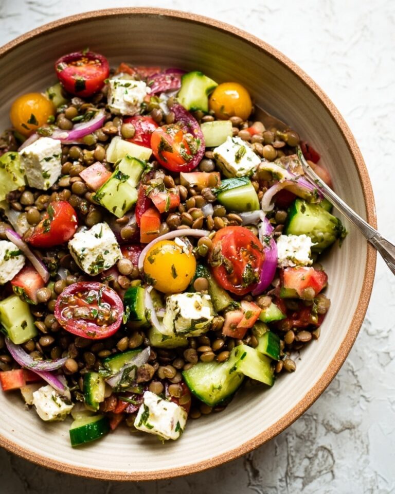 Mediterranean Lentil Salad Recipe