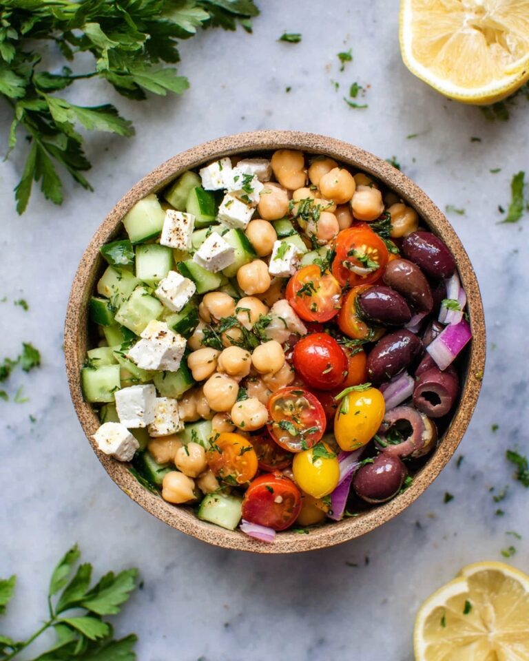 Mediterranean Chickpea Salad Recipe