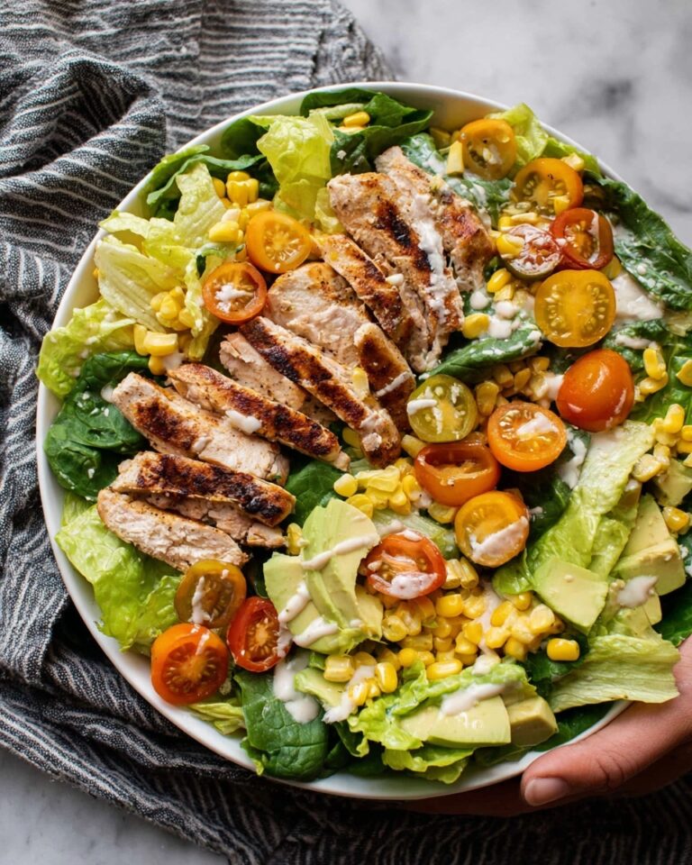 Chipotle Ranch Chicken Salad Recipe