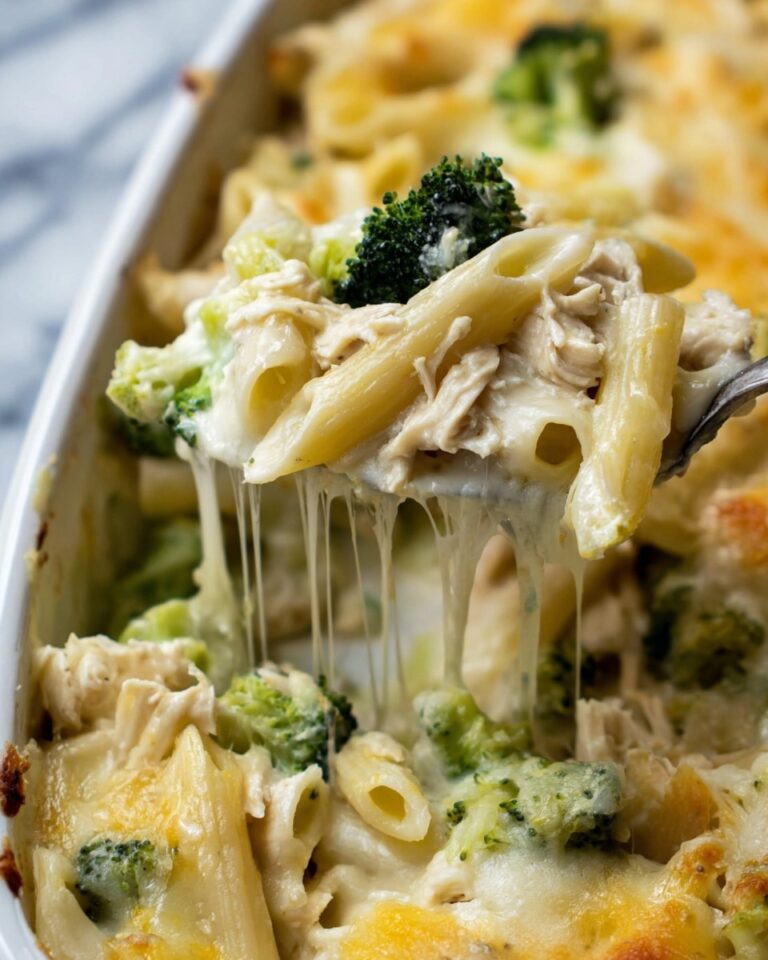 Chicken and Broccoli Alfredo Bake Recipe