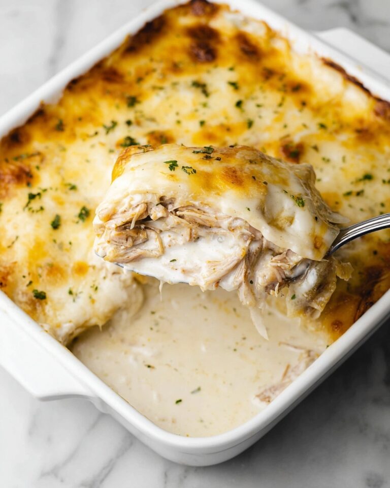 Chicken Alfredo Ravioli Bake Recipe