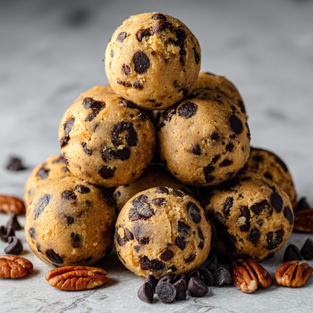 Pumpkin Spice Chocolate Chip Cookie Dough Recipe - Recipe Image