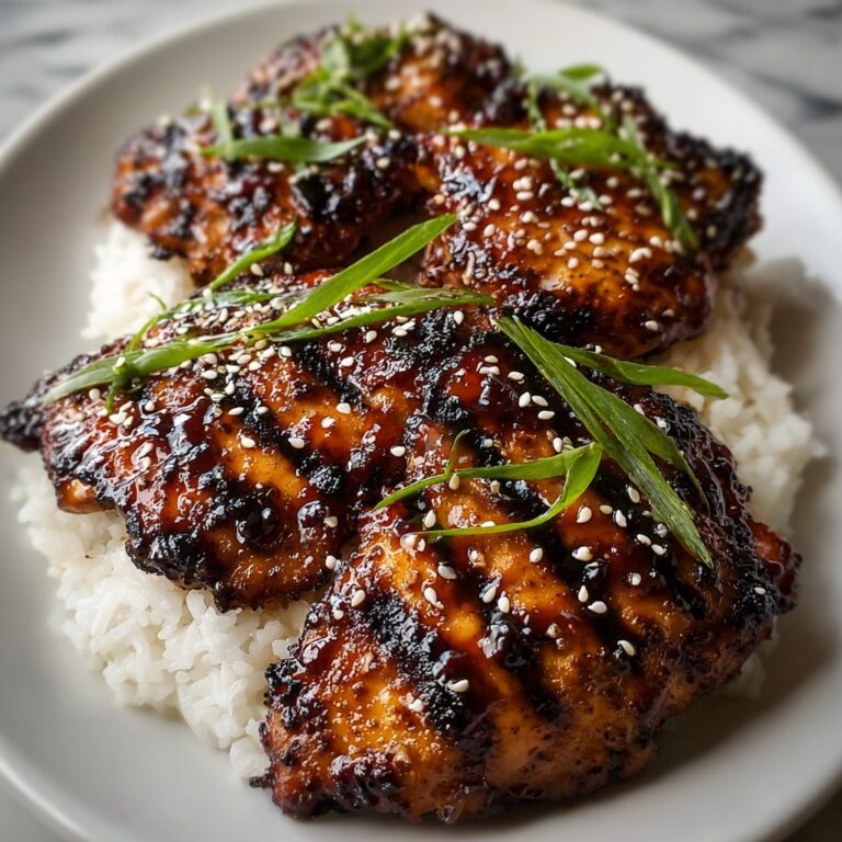 Grilled Spicy Teriyaki Chicken Recipe
