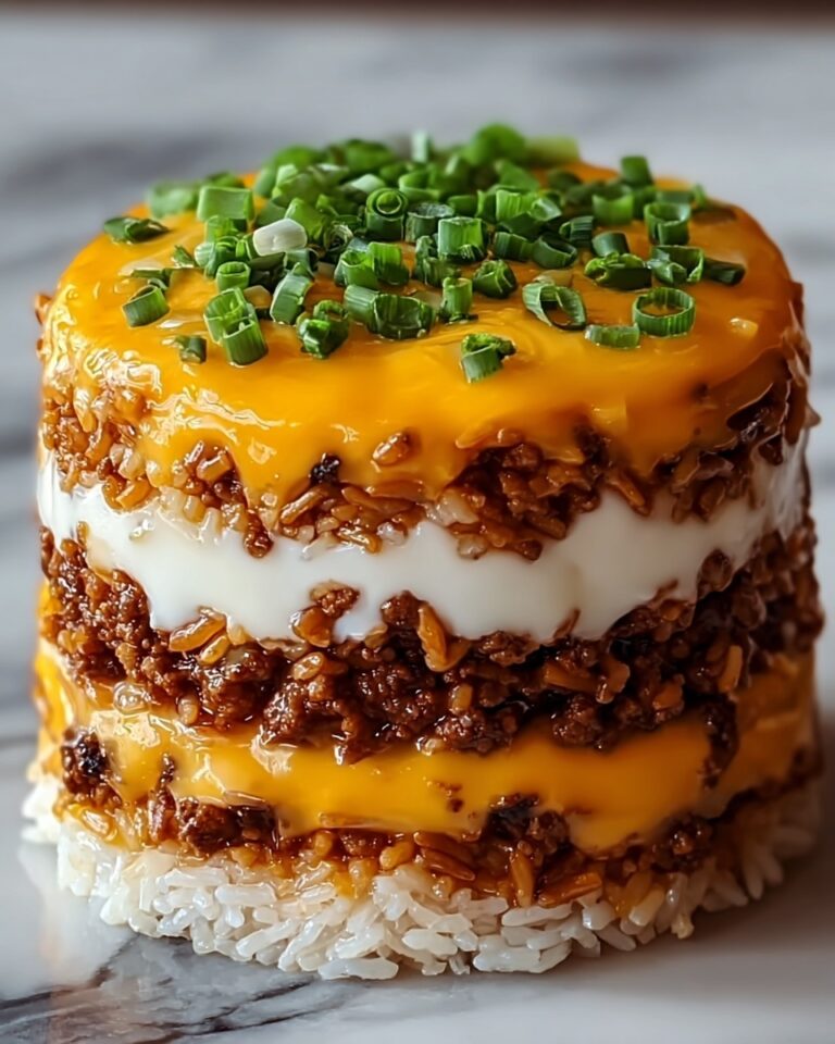 Bulgogi Chicken (or Beef) Rice Stack Recipe