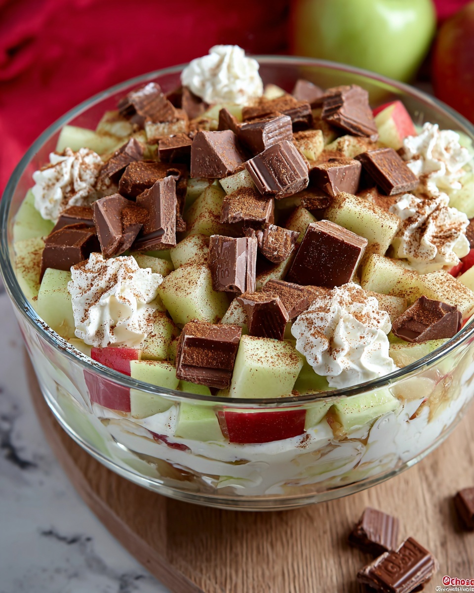 Snickers Apple Salad Recipe - Recipe Image
