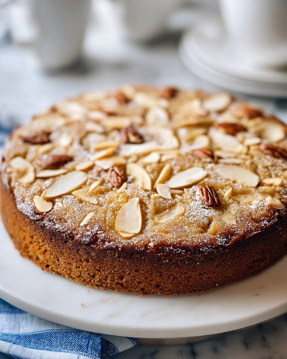 Moist Fluffy Almond Flour Apple Cake (Gluten-Free) Recipe - Recipe Image