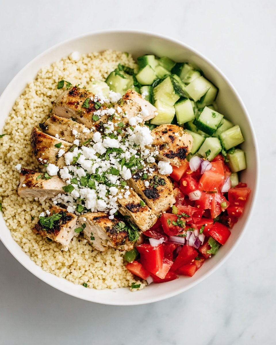Greek Chicken Bowls Recipe - Recipe Image