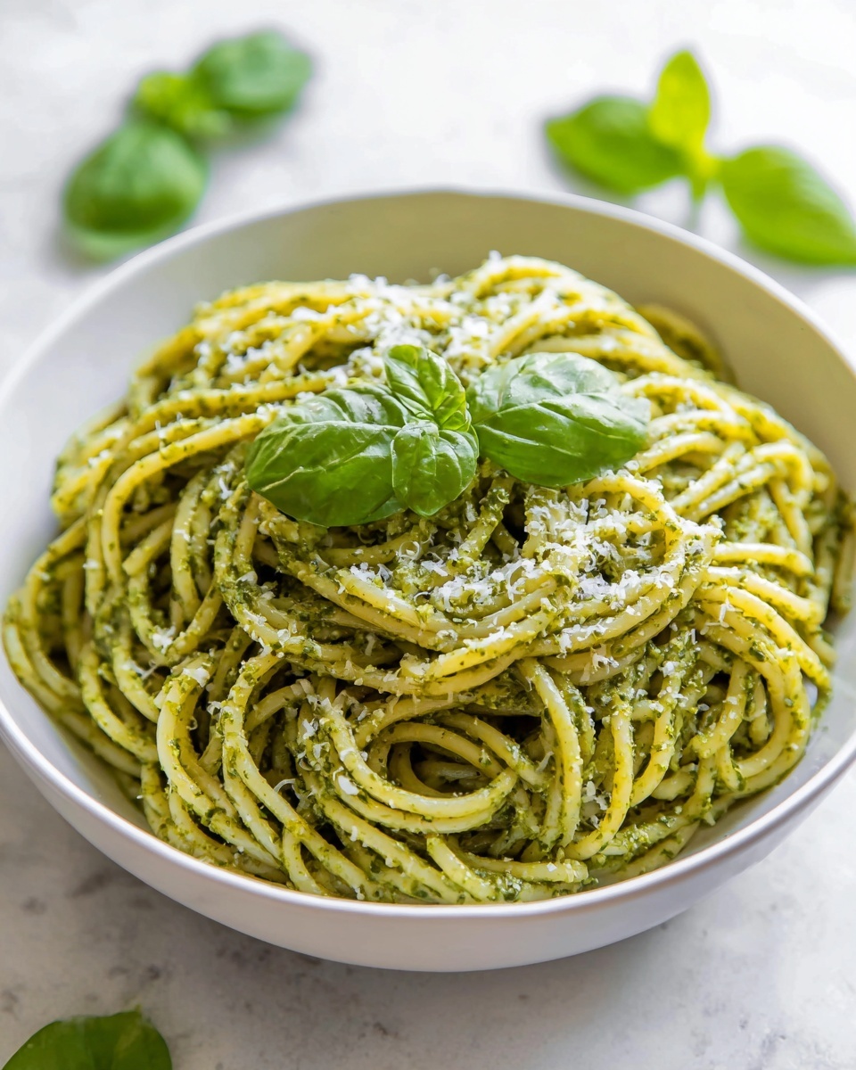 Pesto Pasta Recipe - Recipe Image