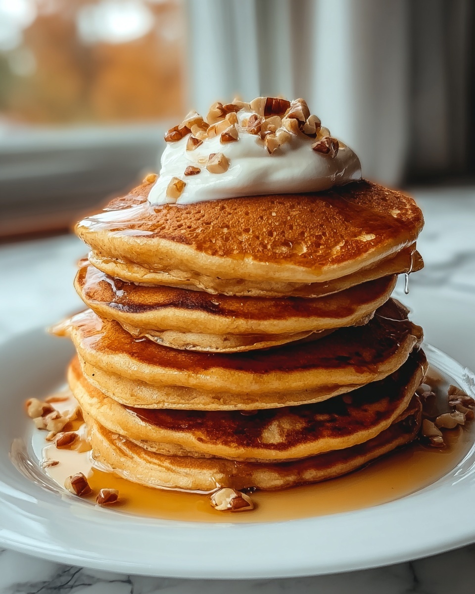 Homemade Pumpkin Pancakes for a Cozy Fall Breakfast Recipe - Recipe Image