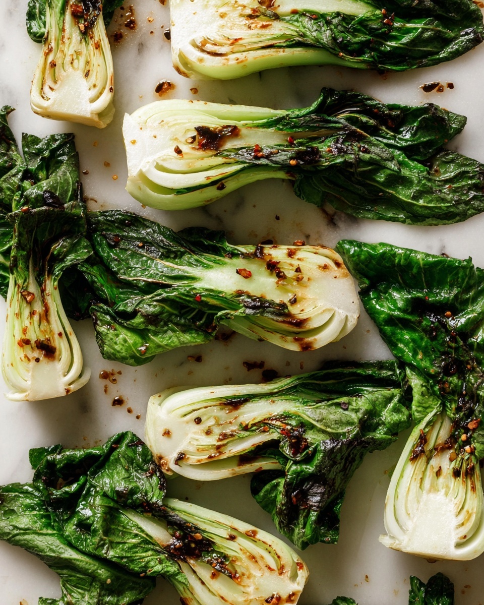 Easy Roasted Baby Bok Choy Recipe - Recipe Image