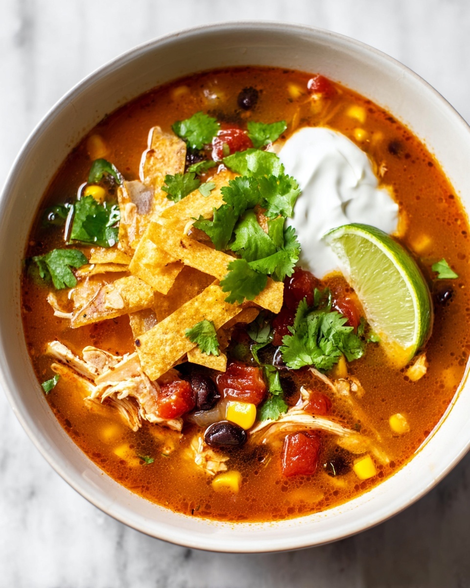 Mexican Chicken Soup Recipe - Recipe Image