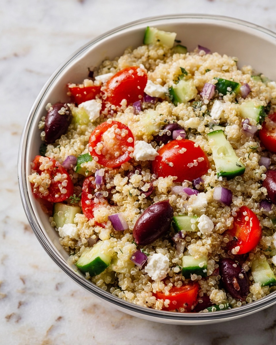 Mediterranean Quinoa Salad Recipe - Recipe Image