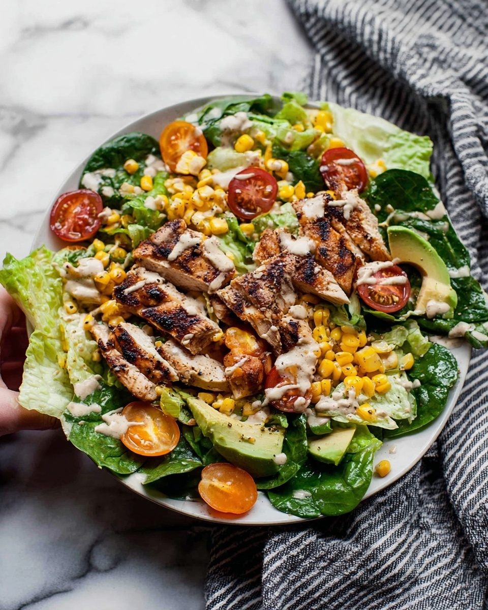 Chipotle Ranch Chicken Salad Recipe - Recipe Image