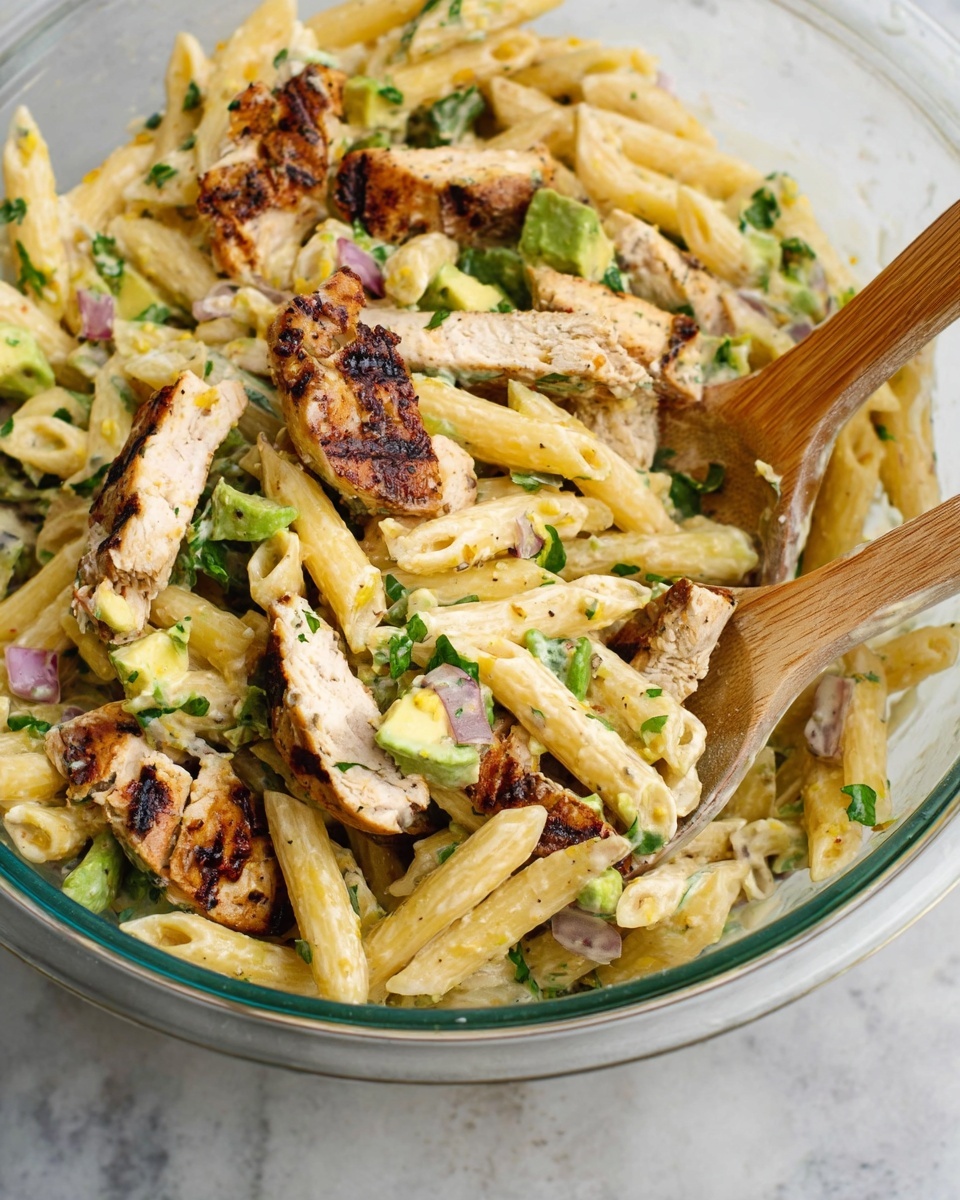 Grilled Chicken Pasta Salad Recipe - Recipe Image