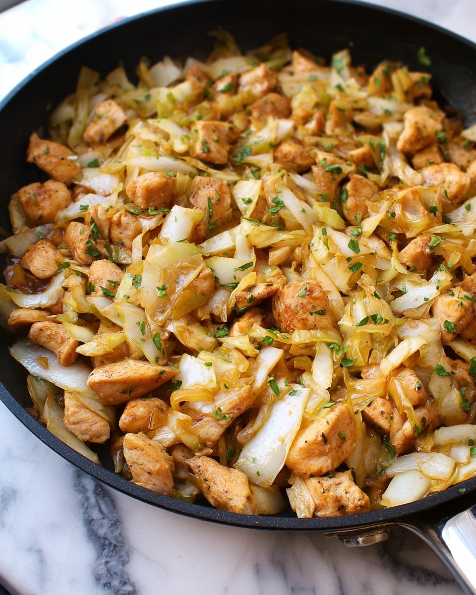 Easy Chicken and Cabbage Stir Fry Recipe - Recipe Image