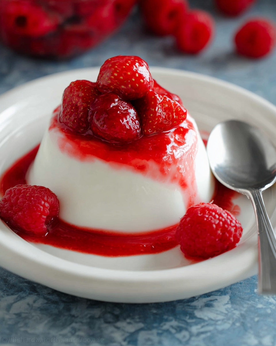 Easy Panna Cotta Recipe - Recipe Image