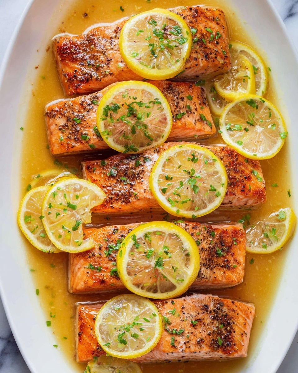 Pan Seared Salmon with Lemon Butter Sauce Recipe - Recipe Image