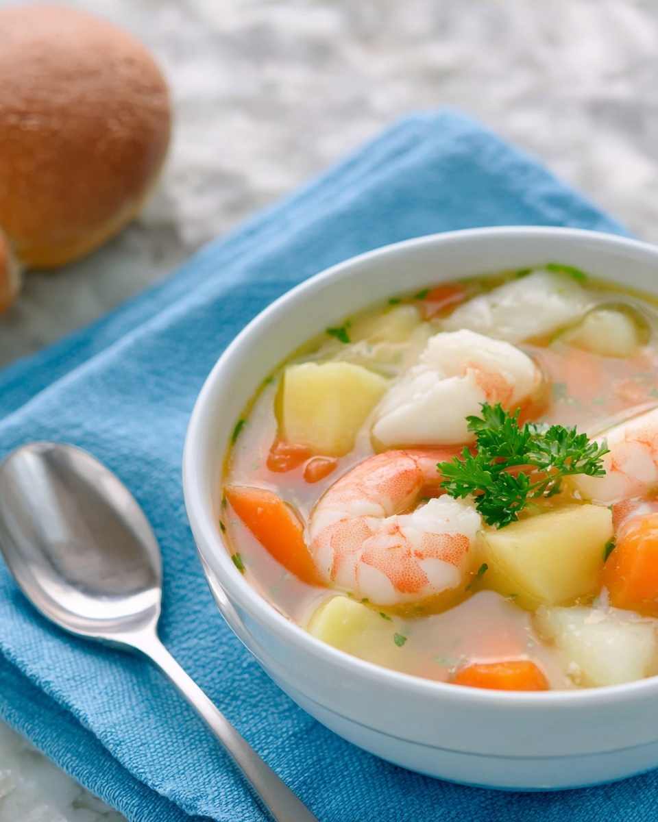 Shrimp and Fish Soup (Ukha) Recipe - Recipe Image