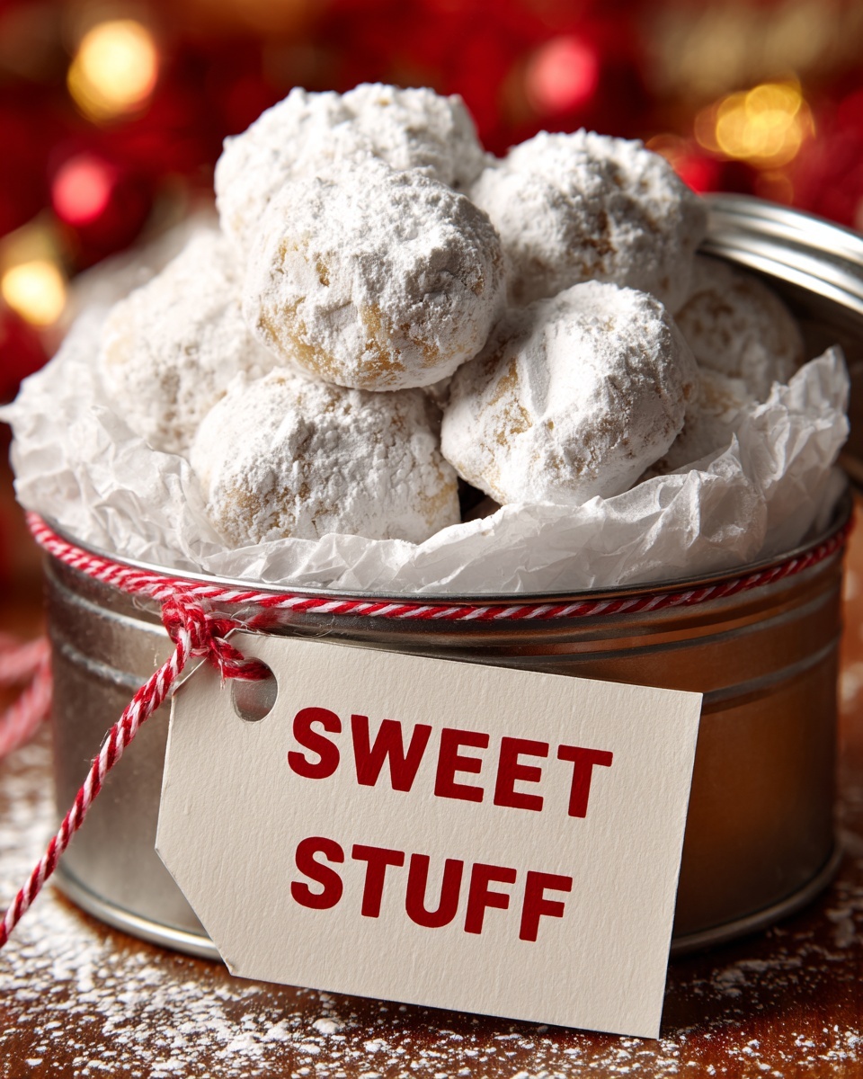 Almond Snowball Cookies Recipe - Recipe Image