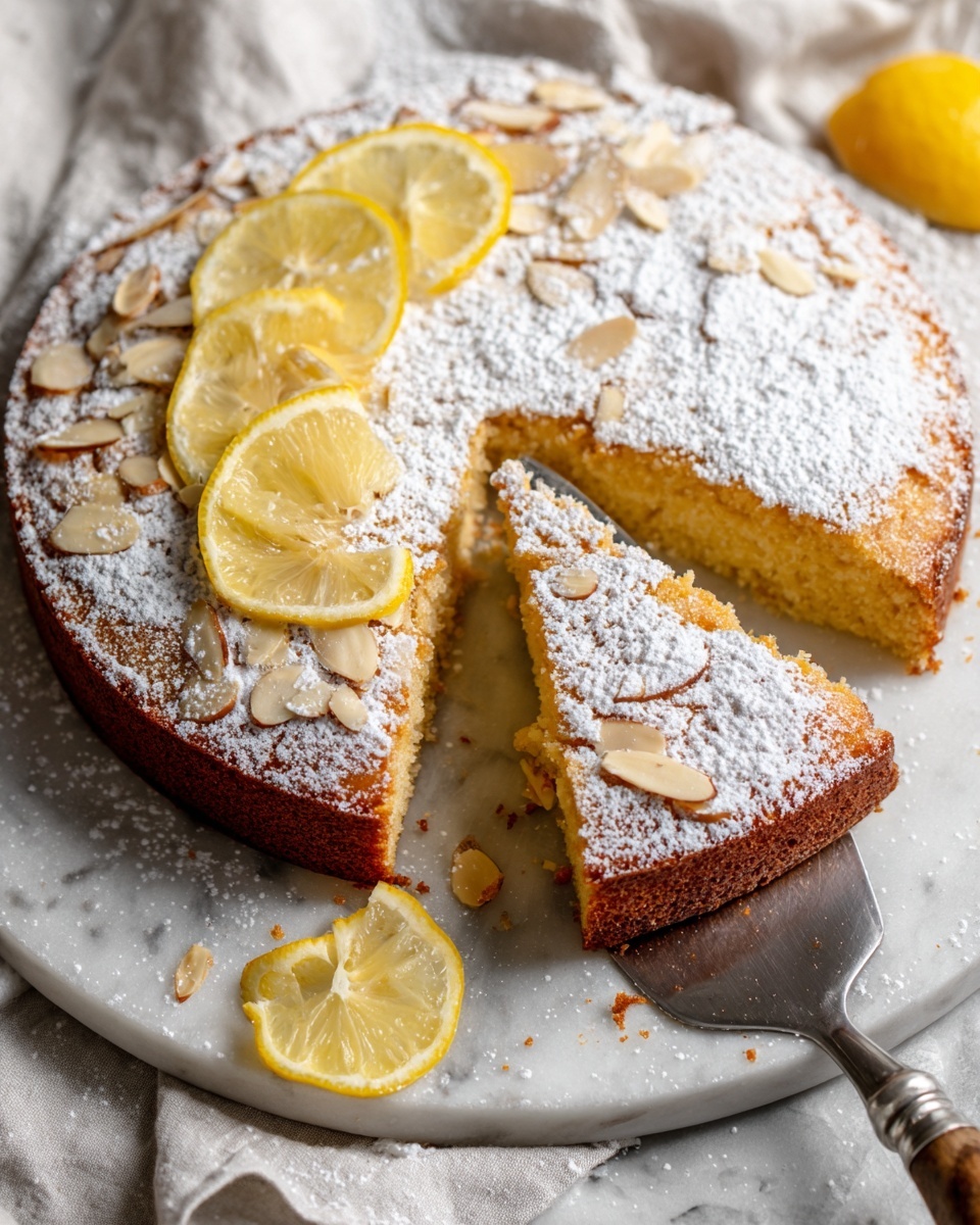 Almond Lemon Cake Recipe - Recipe Image