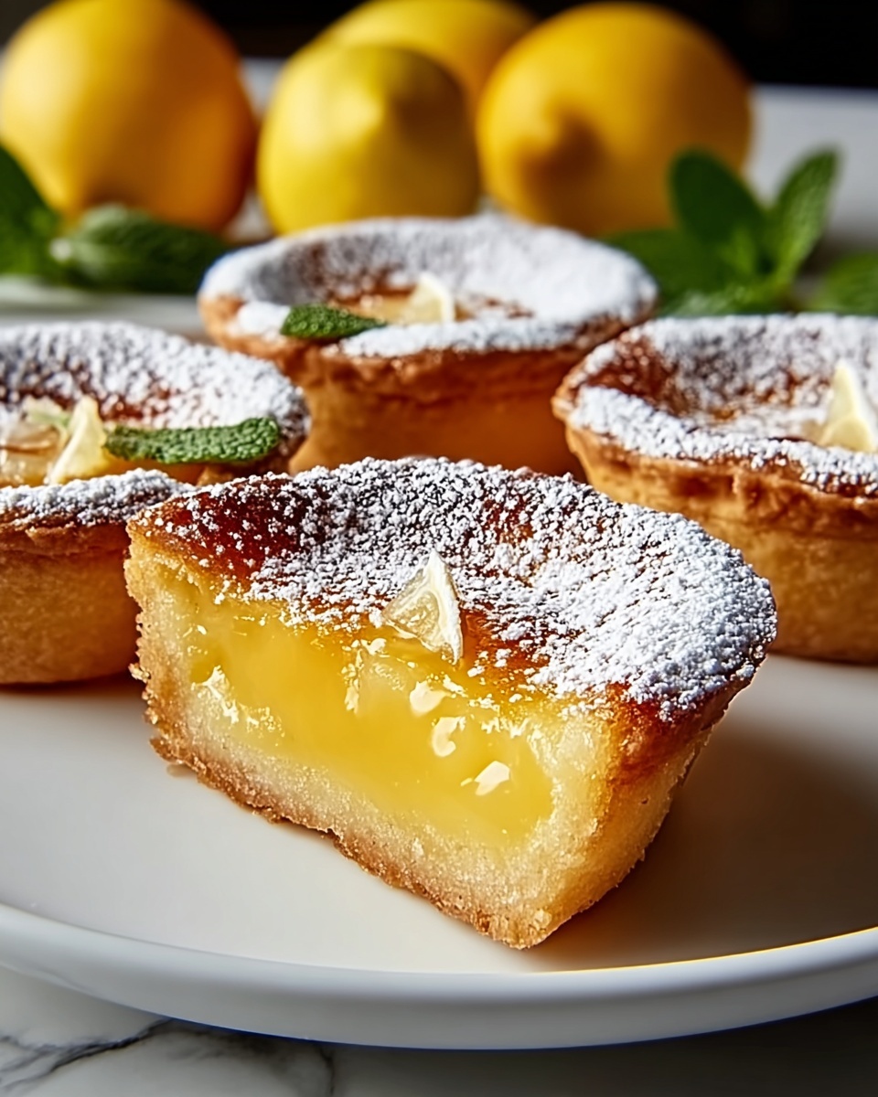 Baby Lemon Impossible Pies That Taste Like Magic Recipe - Recipe Image