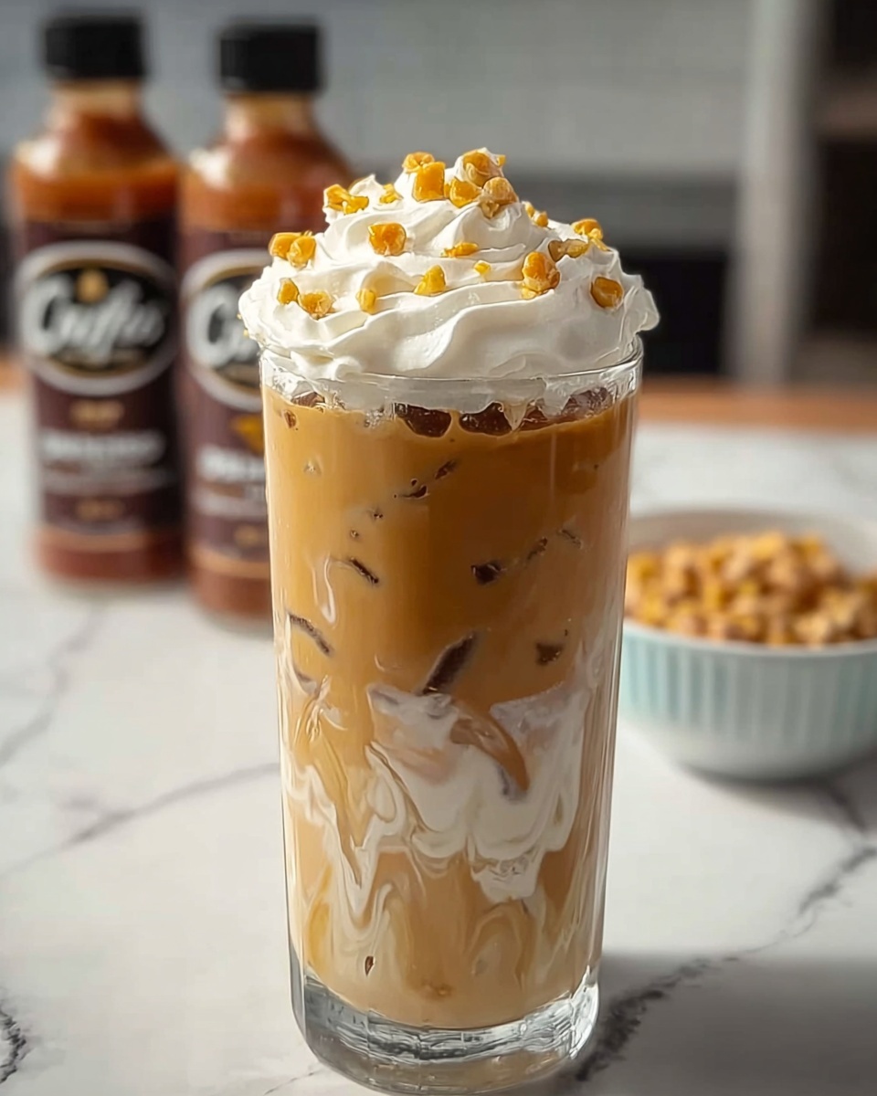 Iced Pumpkin Cream Chai Tea Latte: A Delicious Starbucks Copycat Recipe - Recipe Image