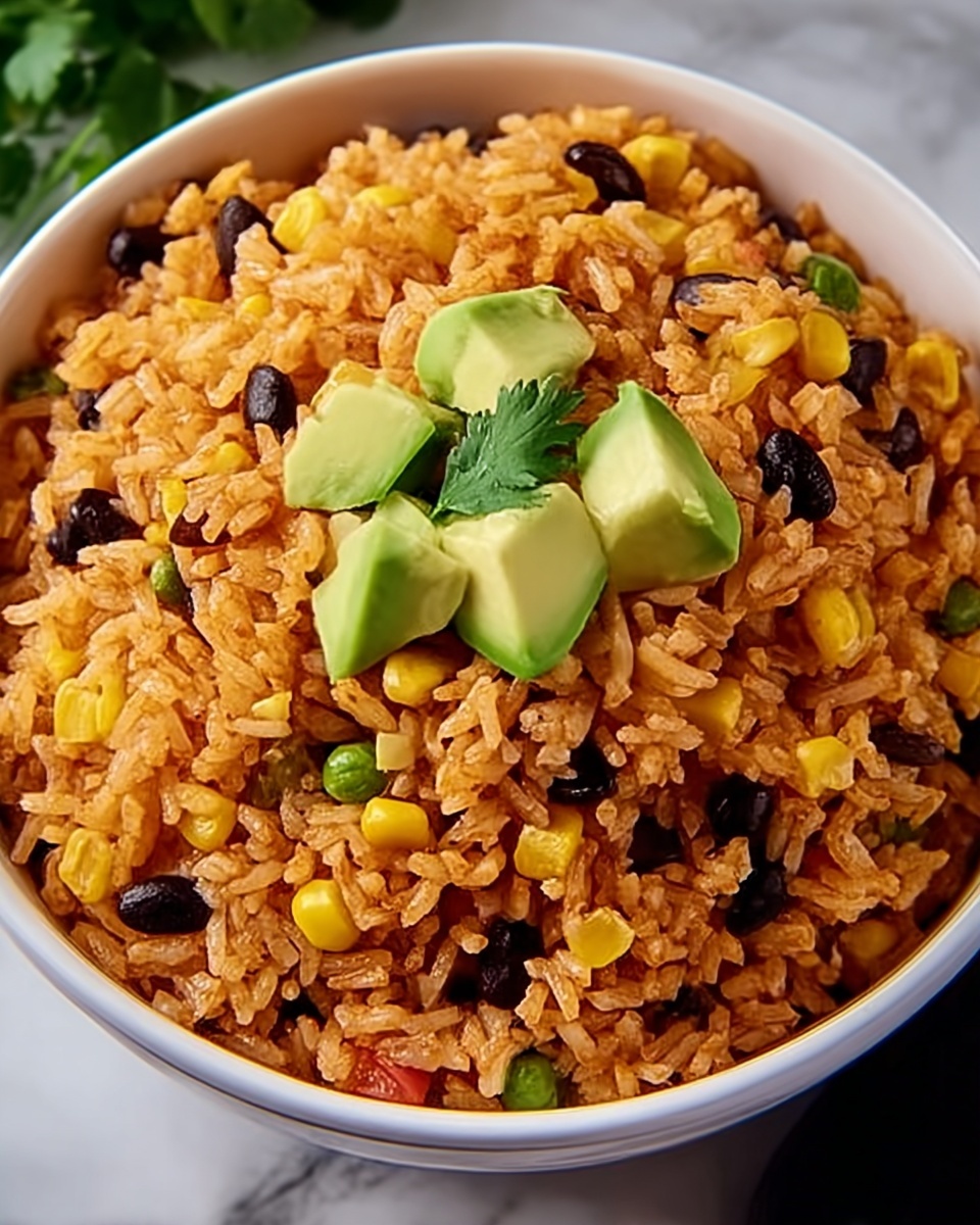 Easy One Pot Mexican Rice Casserole Recipe - Recipe Image