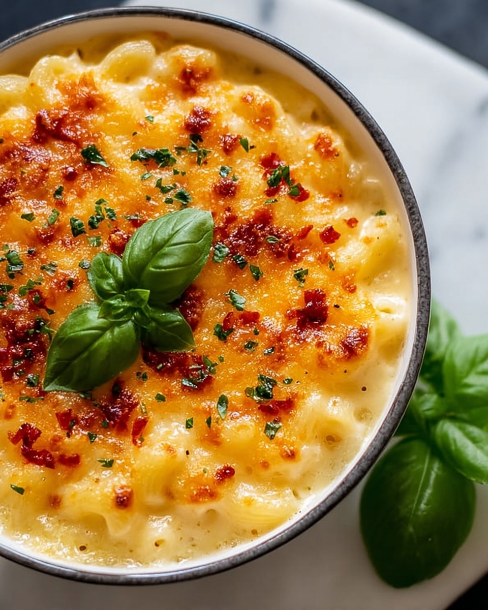 Creamy Tuscan Mac and Cheese Recipe - Recipe Image