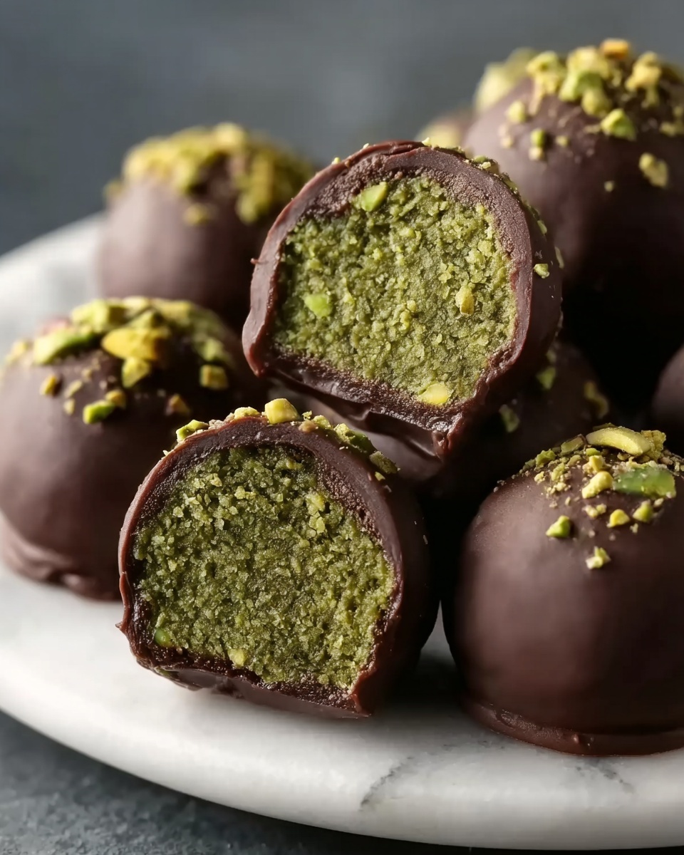 Dubai Chocolate Dessert with Strawberries and Pistachios Recipe - Recipe Image