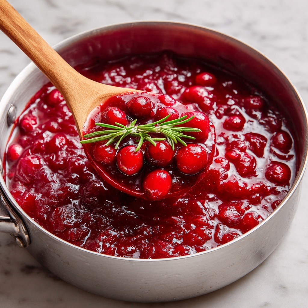 Homemade Cranberry Sauce with a Twist Recipe - Recipe Image