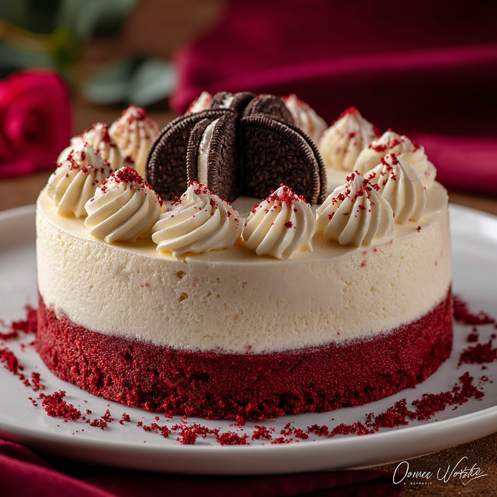 Red Velvet Cheesecake Royale Recipe - Recipe Image