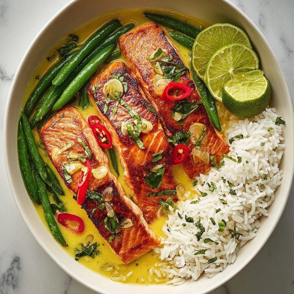 Coconut Curry Salmon Recipe - Recipe Image