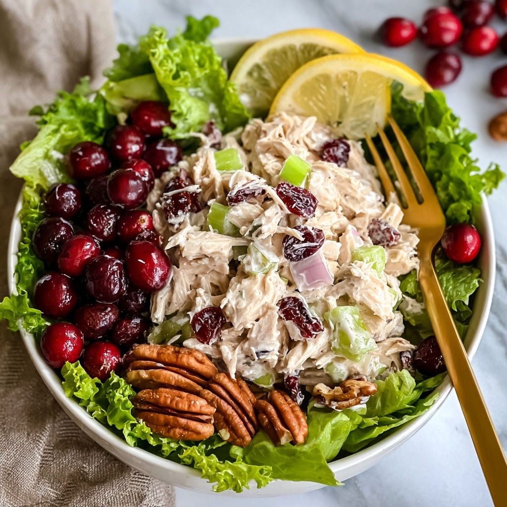 Cranberry Chicken Salad Recipe - Recipe Image