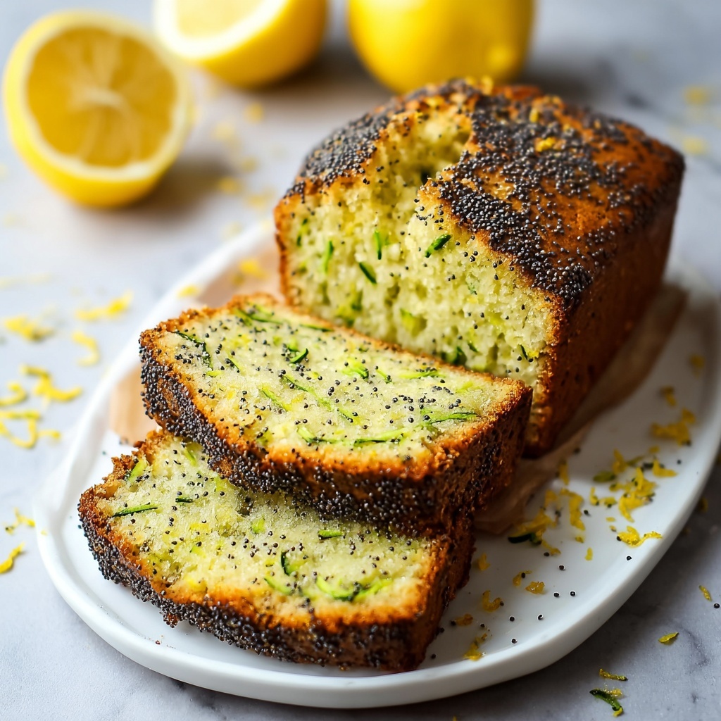 Lemon Poppy Seed Zucchini Bread Recipe - Recipe Image