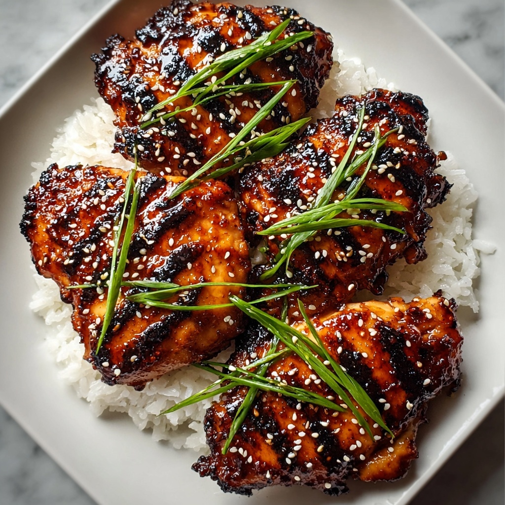 Grilled Spicy Teriyaki Chicken Recipe - Recipe Image