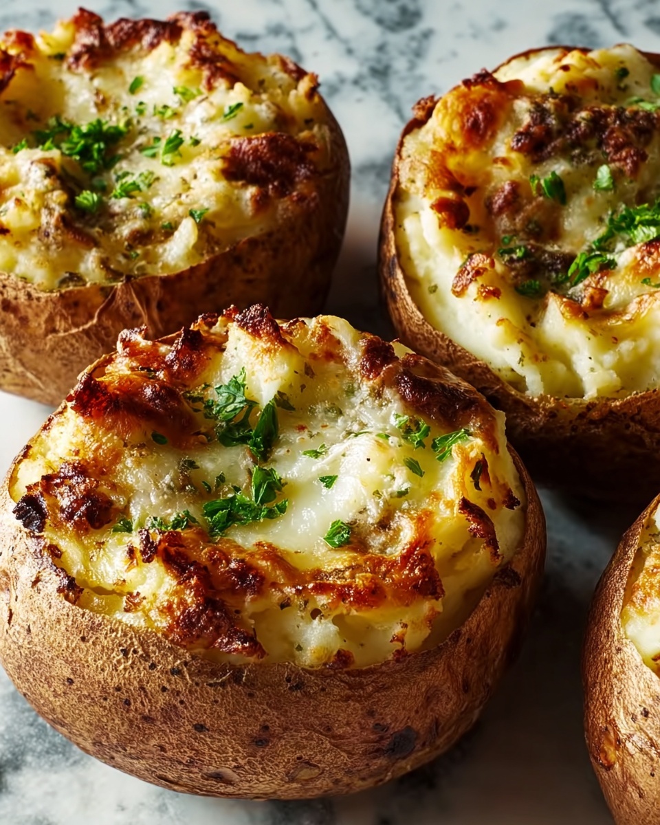 Oven-Fried Stuffed Potatoes Recipe - Recipe Image