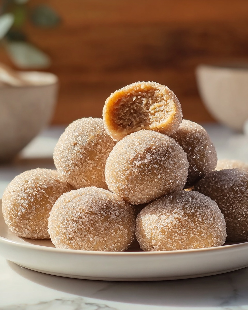 Cinnamon Sugar Snowball Cookies Recipe - Recipe Image