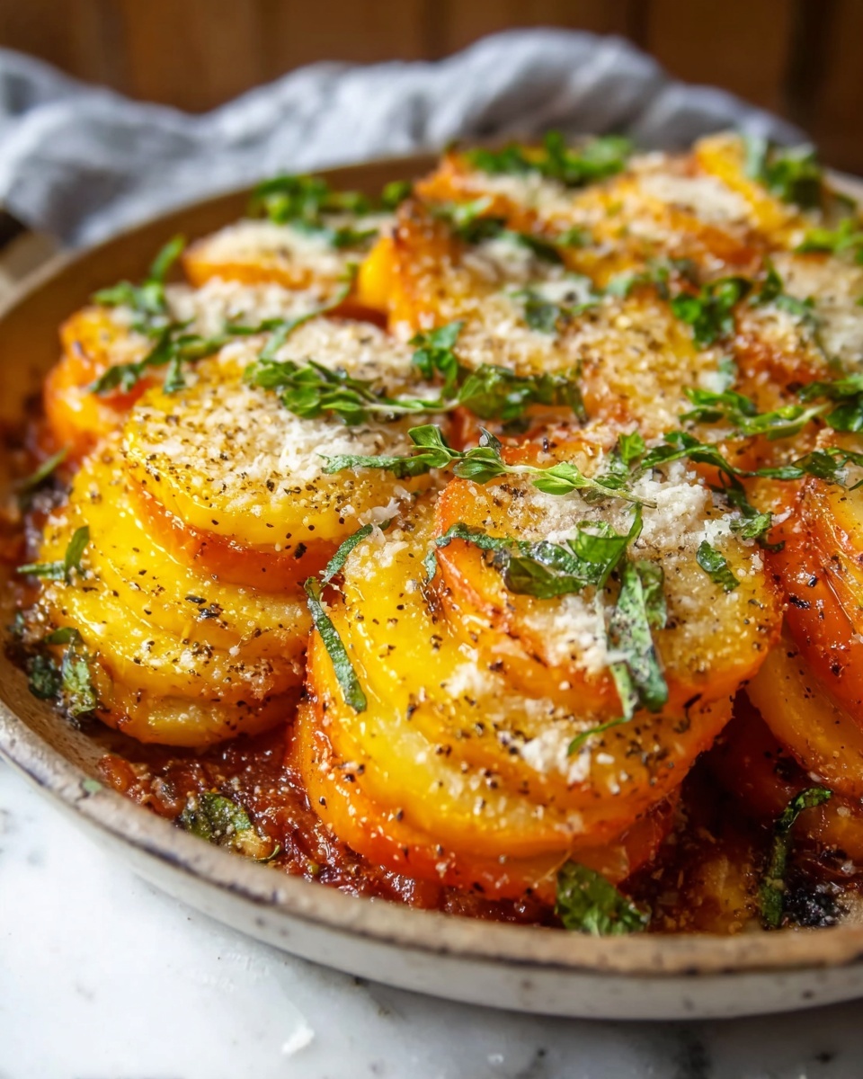 Baked Herb and Cheese Squash Casserole Recipe - Recipe Image