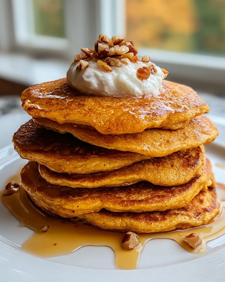 Homemade Pumpkin Pancakes for a Cozy Fall Breakfast Recipe - Recipe Image