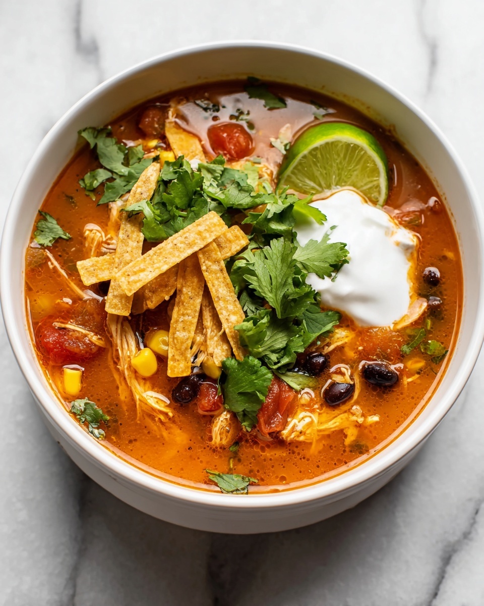 Mexican Chicken Soup Recipe - Recipe Image