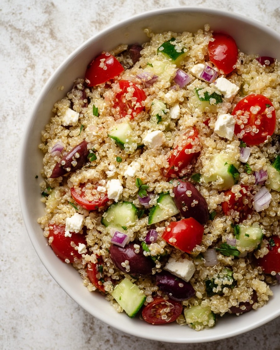 Mediterranean Quinoa Salad Recipe - Recipe Image