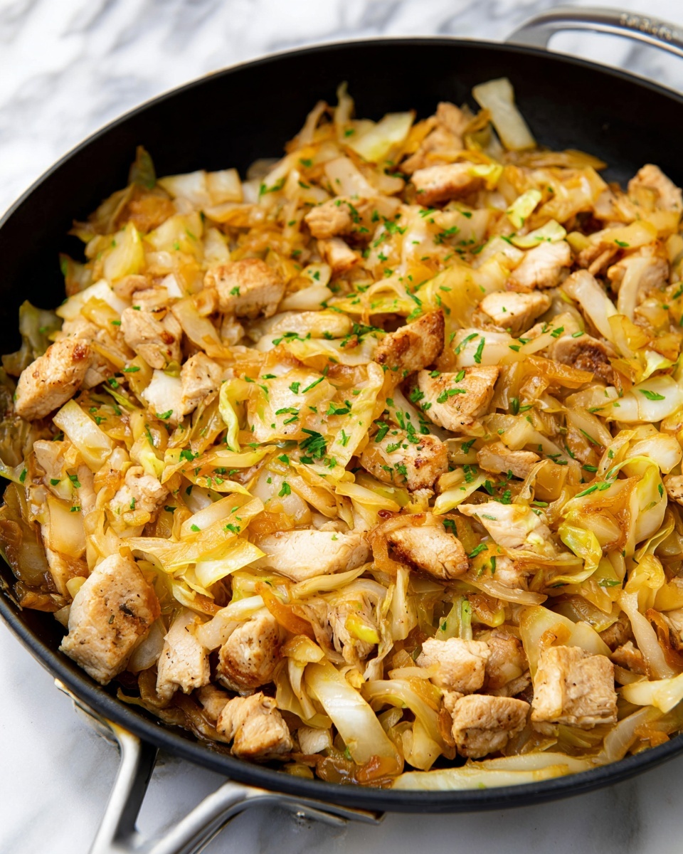 Easy Chicken and Cabbage Stir Fry Recipe - Recipe Image