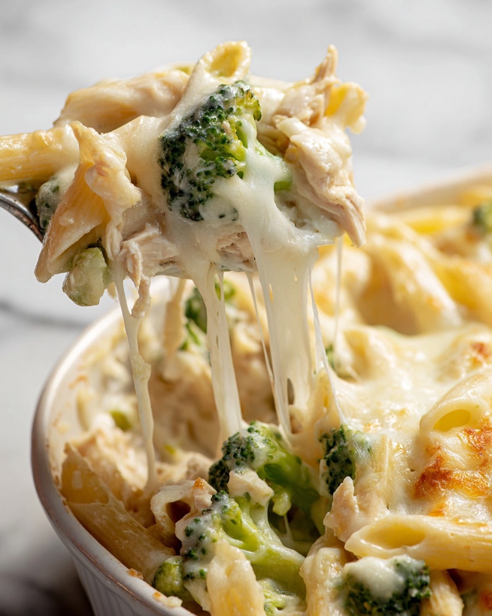 Chicken and Broccoli Alfredo Bake Recipe - Recipe Image