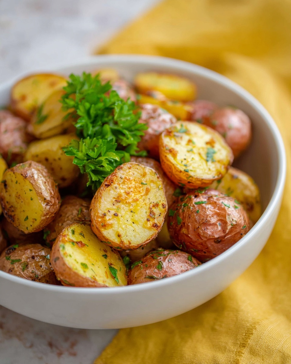 Oven Roasted Baby Red Potatoes Recipe - Recipe Image