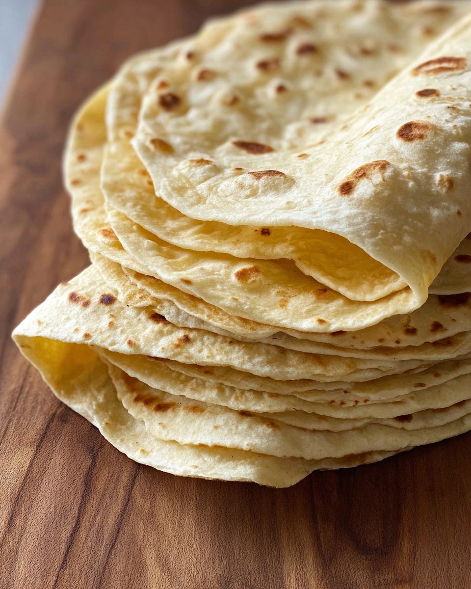 Homemade Flour Tortilla Recipe - Recipe Image