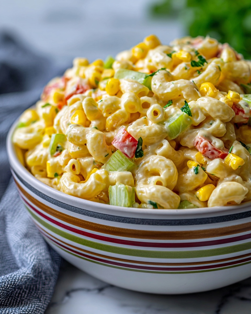 Cucumber Cauliflower Pasta Salad Recipe - Recipe Image