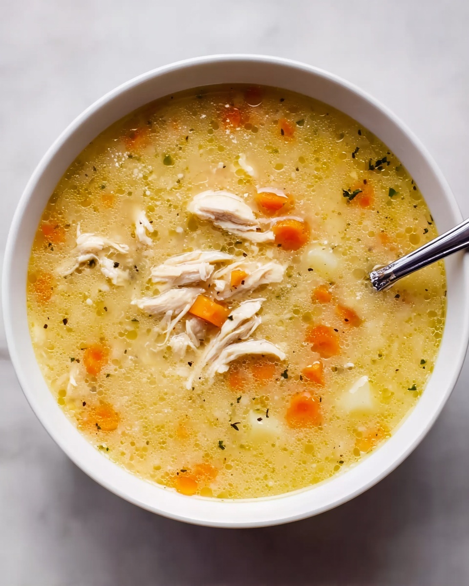 Anti-Inflammatory Cauliflower Chicken Soup Recipe - Recipe Image