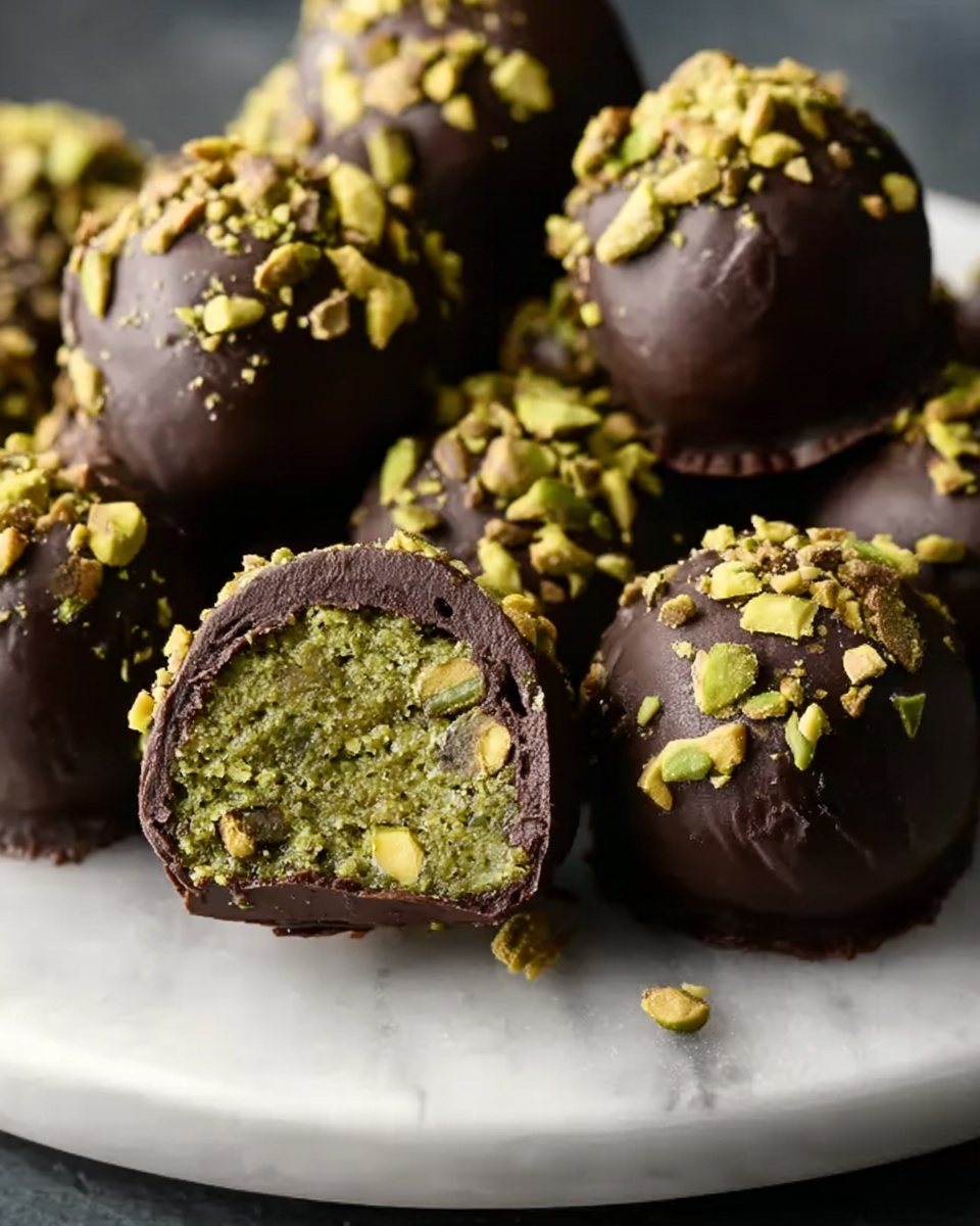 Dubai Chocolate Dessert with Strawberries and Pistachios Recipe - Recipe Image