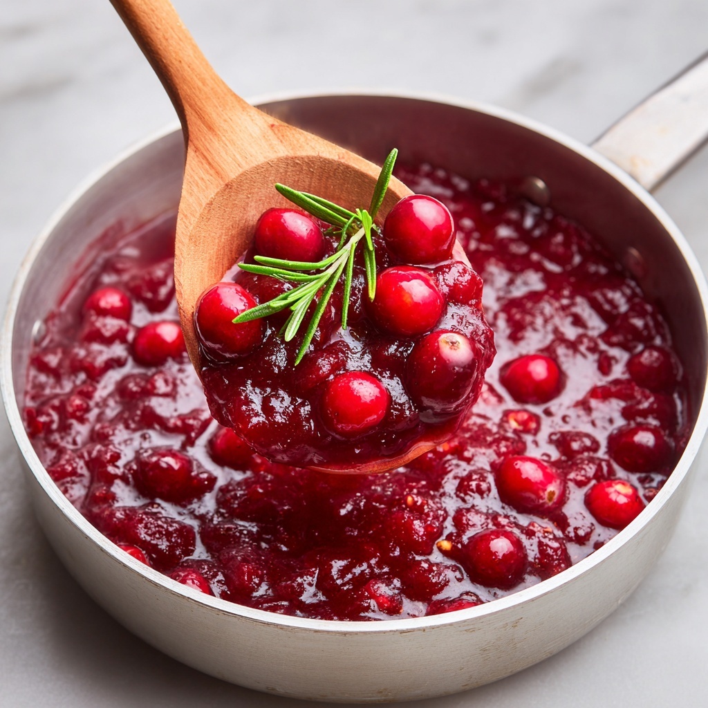 Homemade Cranberry Sauce with a Twist Recipe - Recipe Image