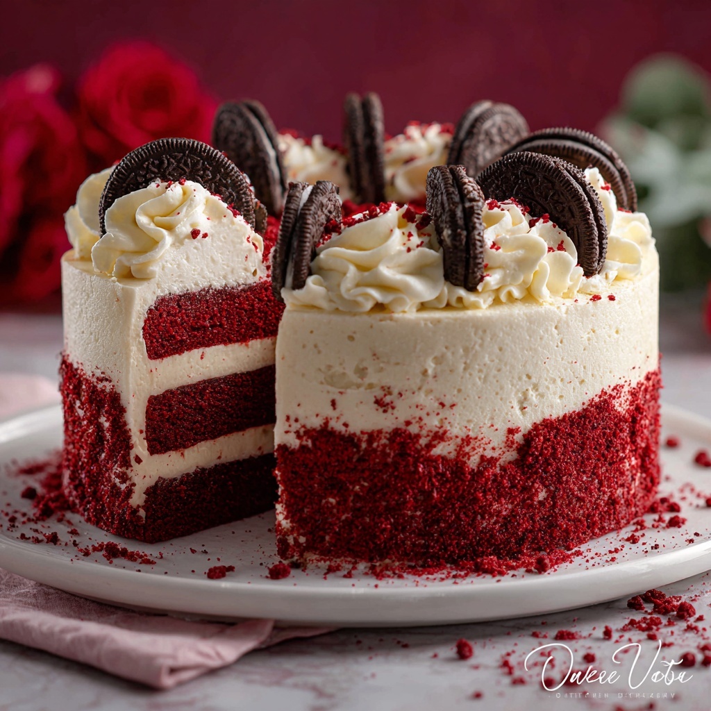 Red Velvet Cheesecake Royale Recipe - Recipe Image